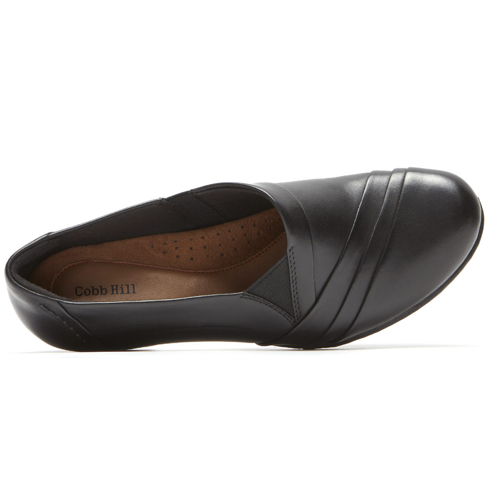 Slip-Ons Rockport Mujer Mexico - Cobb Hill Abbott Negros - DAWXP4931